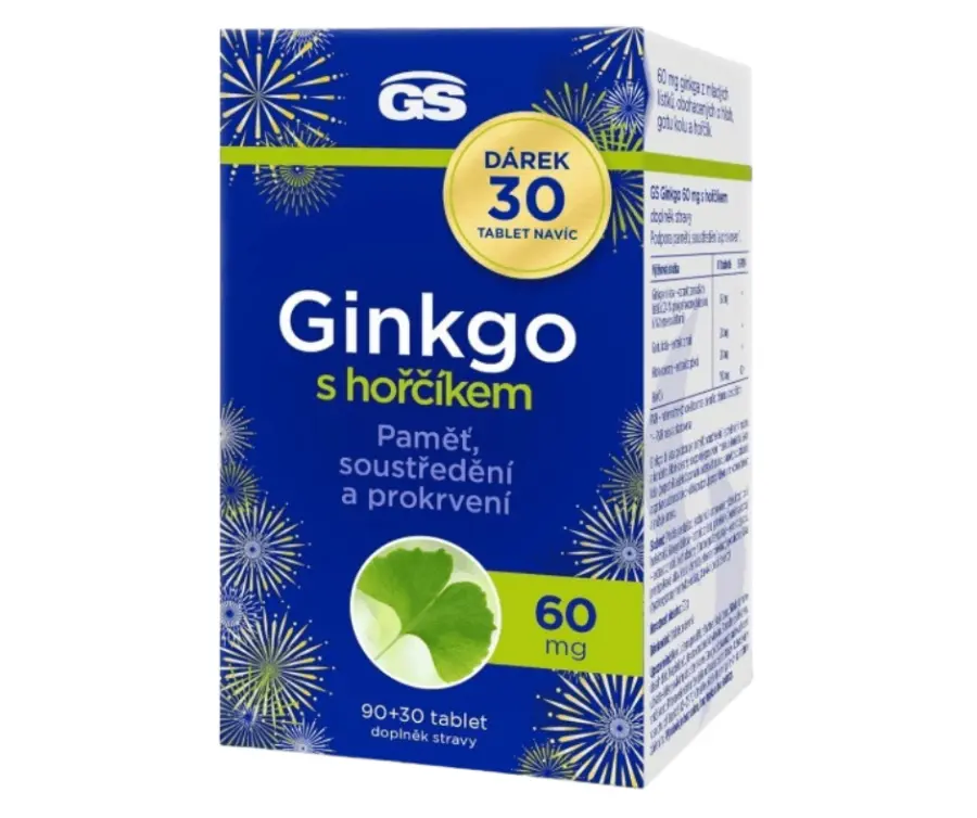 13052-gs ginkgo 60mg s horcikem tbl.90+30 darek 13052-gs ginkgo 60mg s horcikem tbl.90+30 darek